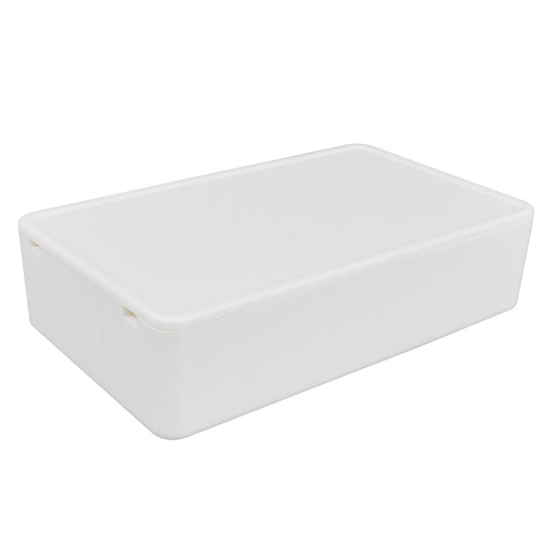 Pinfox 5 pack Electronic Prototype ABS Plastic Junction Project Box Enclosure 100mm by 60mm by 25mm for Portable, Arduino DIY (White) - Image 2